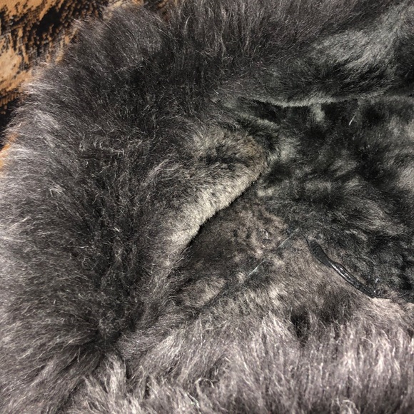 Designer shearling jacket - Picture 2 of 8